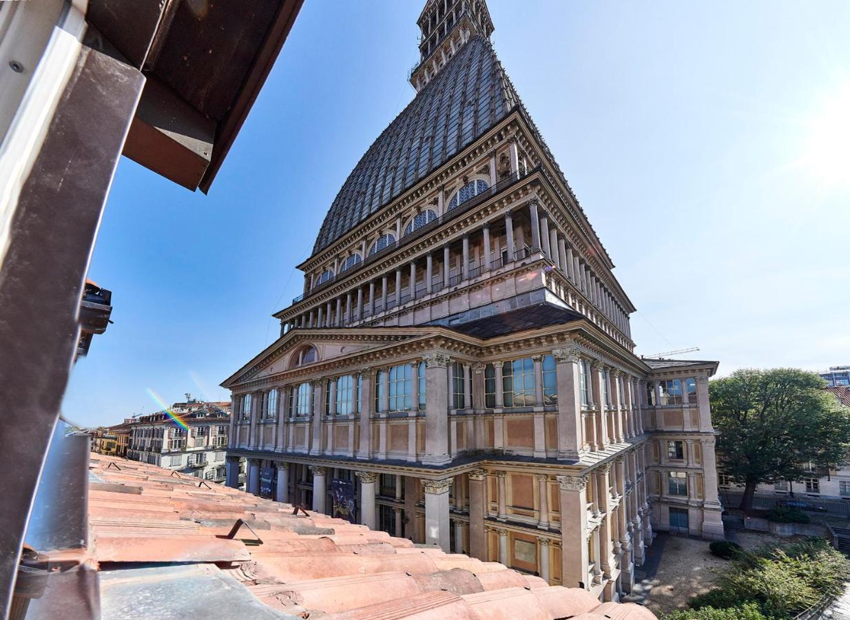 La Mole Dalla Tua Finestra Turijn Buitenkant foto